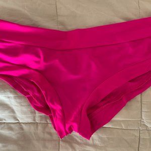 Cleo the Hurricane flamingo pink pole hot pants